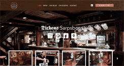 Desktop Screenshot of dickens-sarpsborg.no