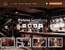 Tablet Screenshot of dickens-sarpsborg.no